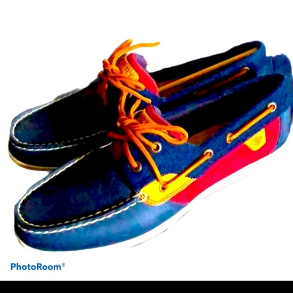 #ISO: I'm  looking  for these Sperrys in Women,Size 10..Red yellow blue Thanks - Picture 3 of 3